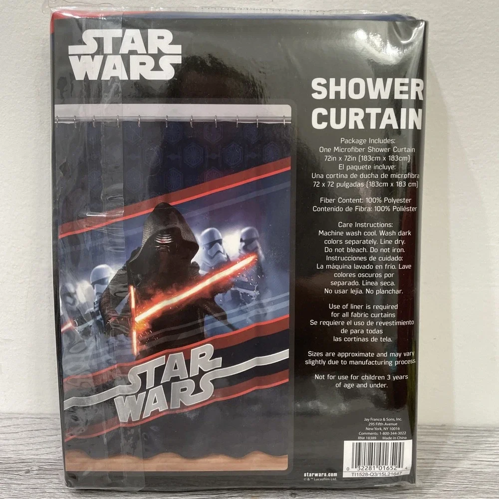 Disney Star Wars shower curtain‎ 72